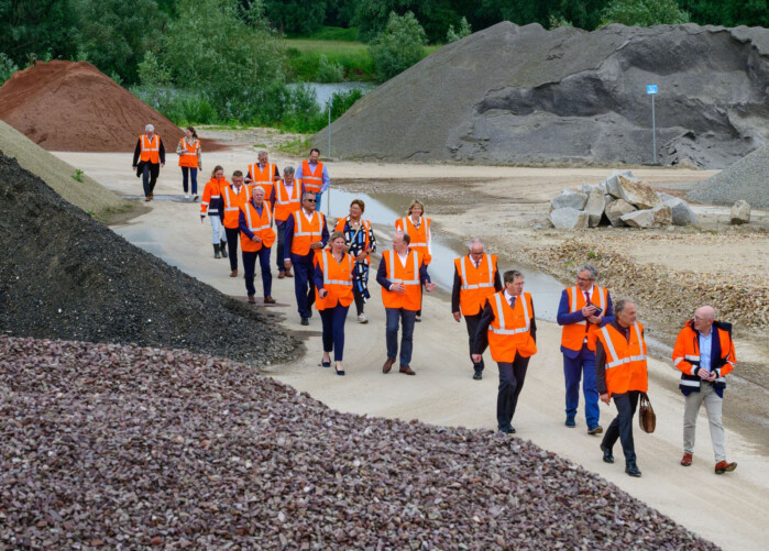 GS Gelderland en B&W Neder-Betuwe op werkbezoek in de Hiense Waard